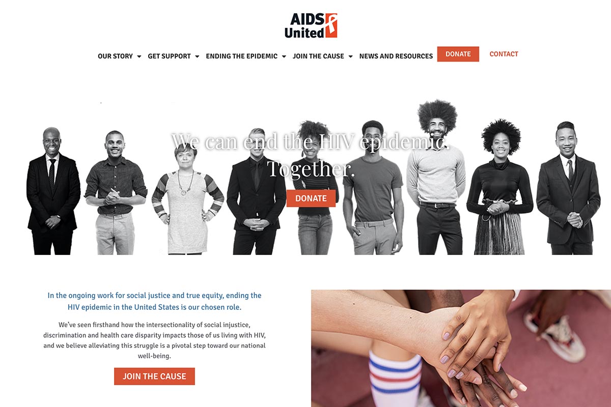 AIDS United project link